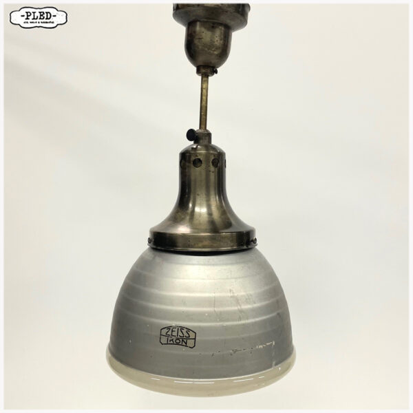 Kwikglazen pendellampen van Adolf Meyer voor Zeiss Ikon, jaren 1930 - Afbeelding 11