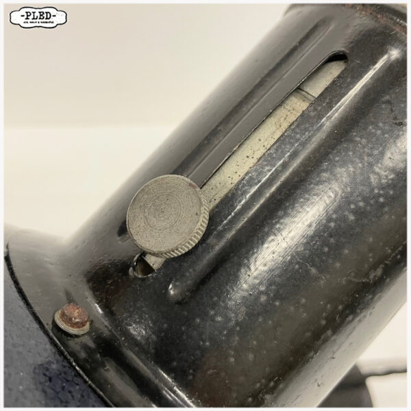 Industriele werkplaatslamp met geëmailleerde kap, - Afbeelding 9