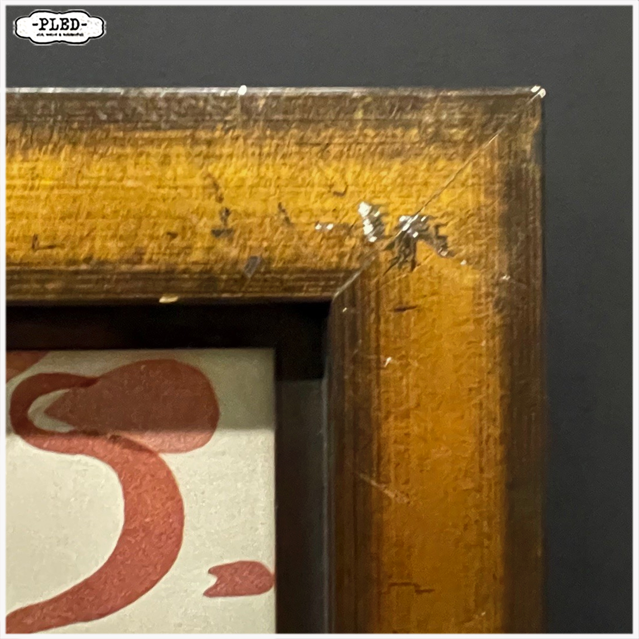 Art nouveau prenten in lijst - Afbeelding 8