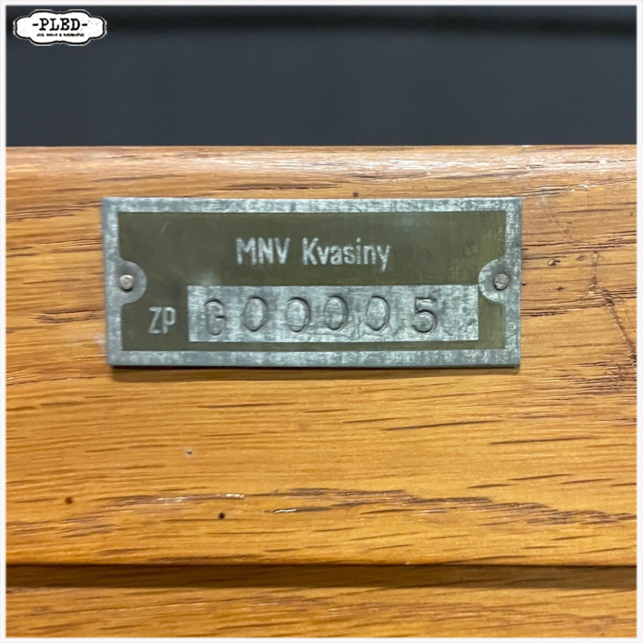 Originele eikenhouten Jerry roldeurkast, jaren 1930, USA - Afbeelding 7