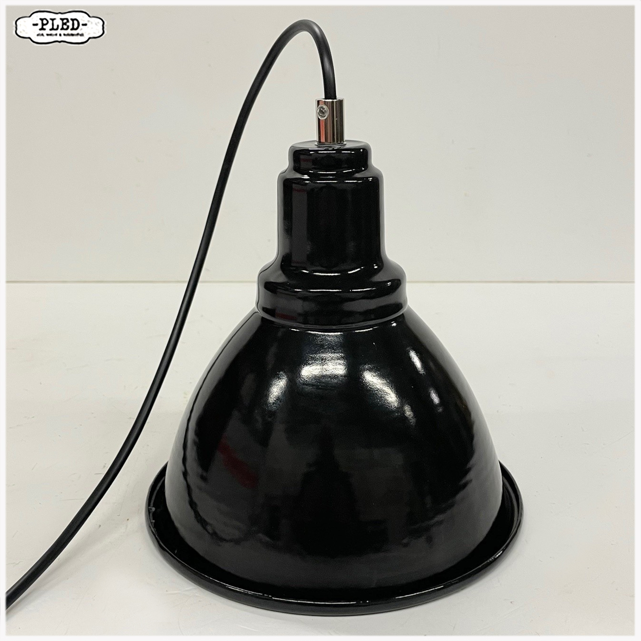 Nieuwe geëmailleerde hanglampjes met snoer, Bauhaus stijl - Afbeelding 8