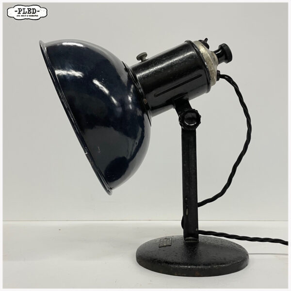 Industriele werkplaatslamp met geëmailleerde kap, - Afbeelding 11