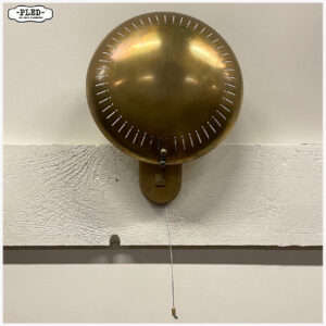 Messing wandlamp, jaren '50