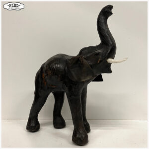 Decoratieve lederen olifant