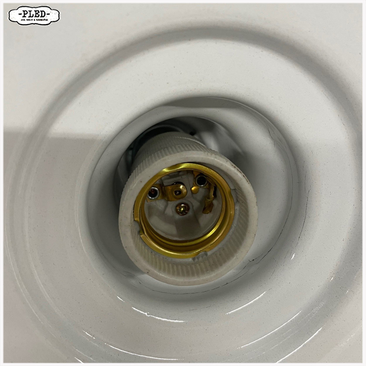 Zwart geëmailleerde hanglamp - Afbeelding 12