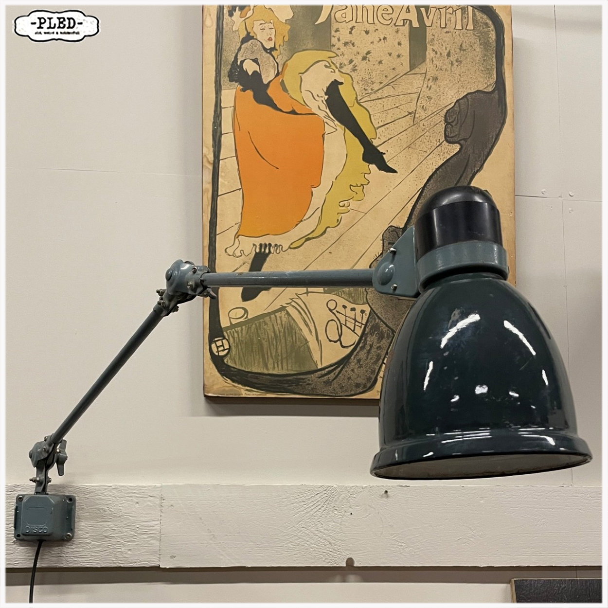 Industriele Fabrilux (wand)lamp, Dr. Ing. Schneider & Co - Afbeelding 7