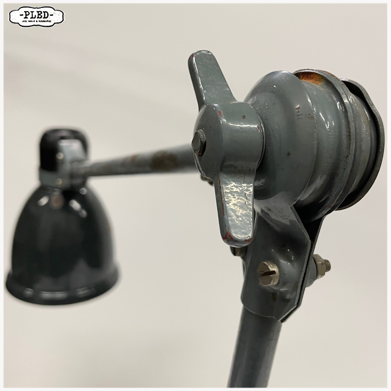Industriele Fabrilux (wand)lamp, Dr. Ing. Schneider & Co - Afbeelding 6