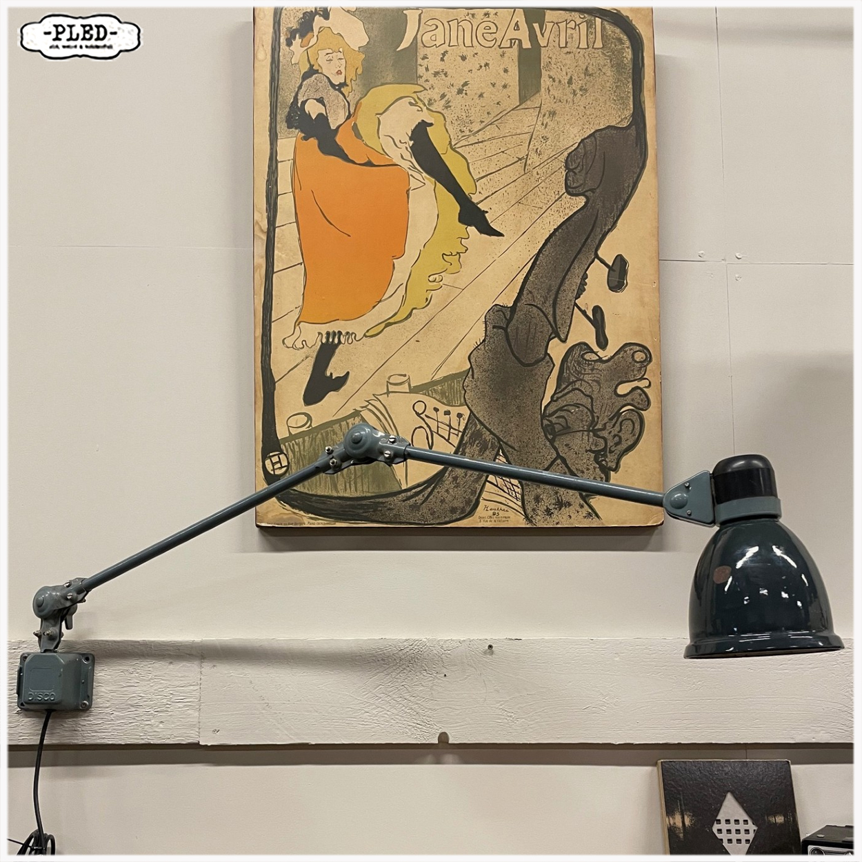 Industriele Fabrilux (wand)lamp, Dr. Ing. Schneider & Co - Afbeelding 8