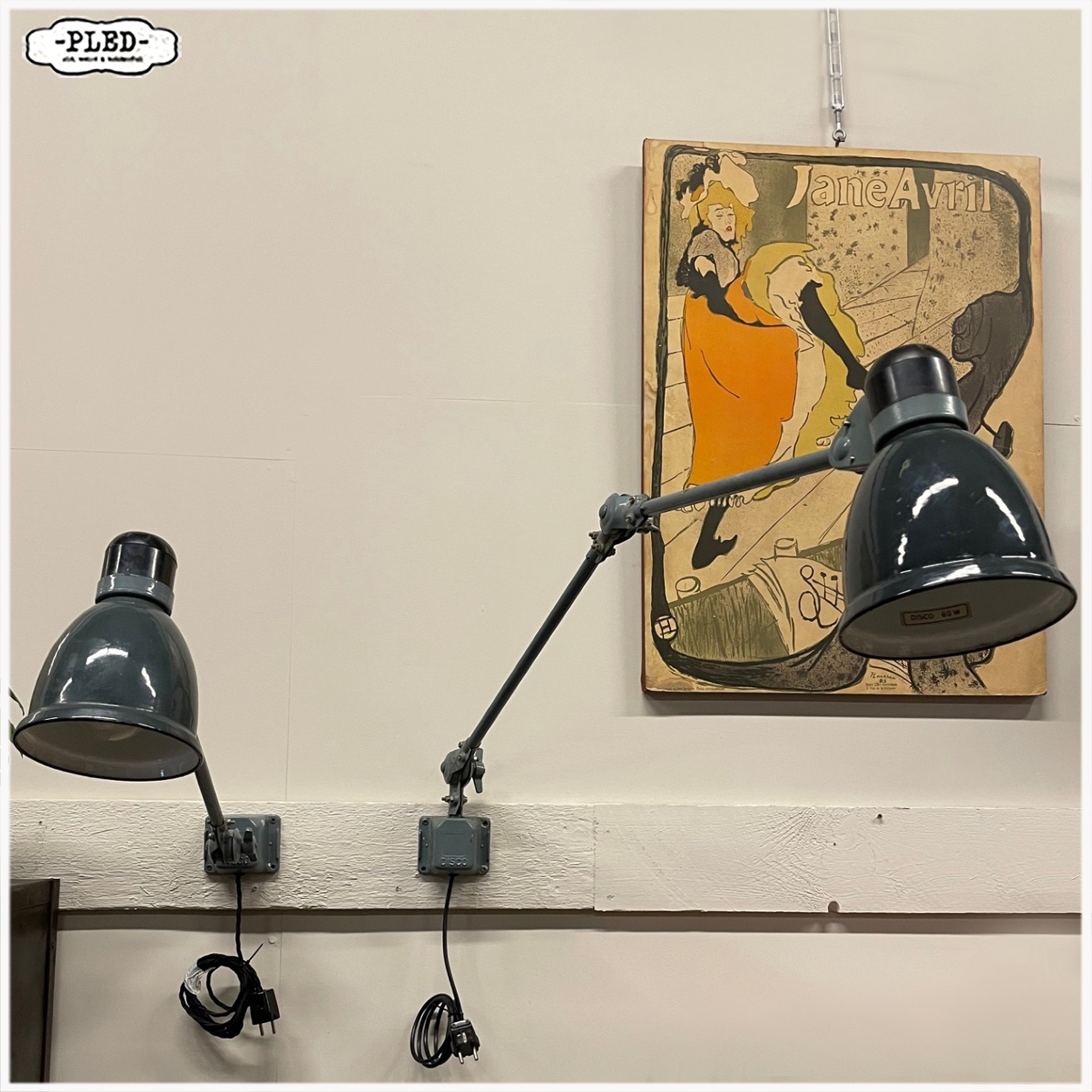 Industriele Fabrilux (wand)lamp, Dr. Ing. Schneider & Co - Afbeelding 9