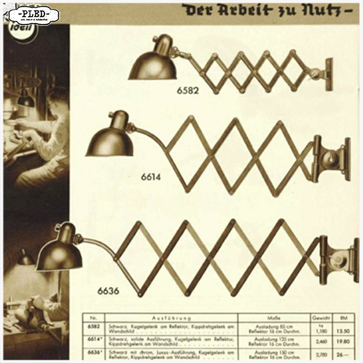Kaiser iDell schaarlamp model 6614 - Afbeelding 19