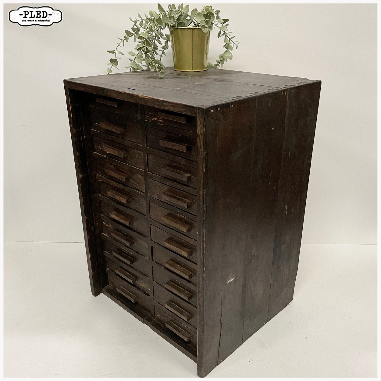 Oud horlogemakers kastje - Afbeelding 2