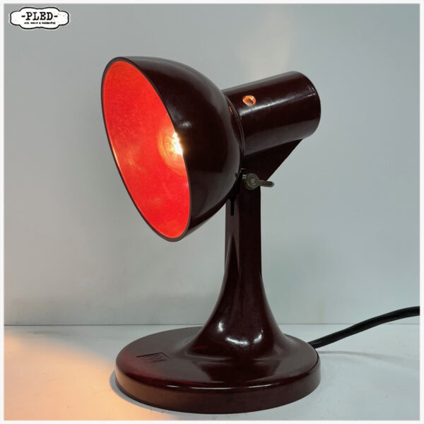 Vintage bakeliet tafellamp, PGH leipzig, DDR - Afbeelding 2
