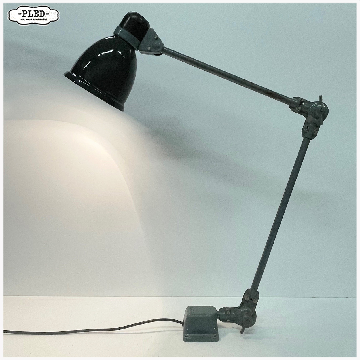 Industriele Fabrilux (wand)lamp, Dr. Ing. Schneider & Co - Afbeelding 2