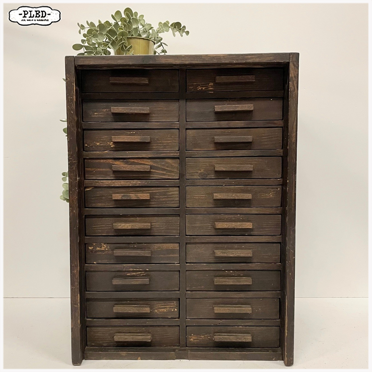 Oud horlogemakers kastje - Afbeelding 3