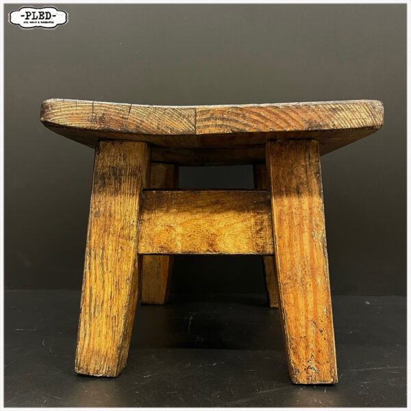Houten voetenbankje - Afbeelding 4