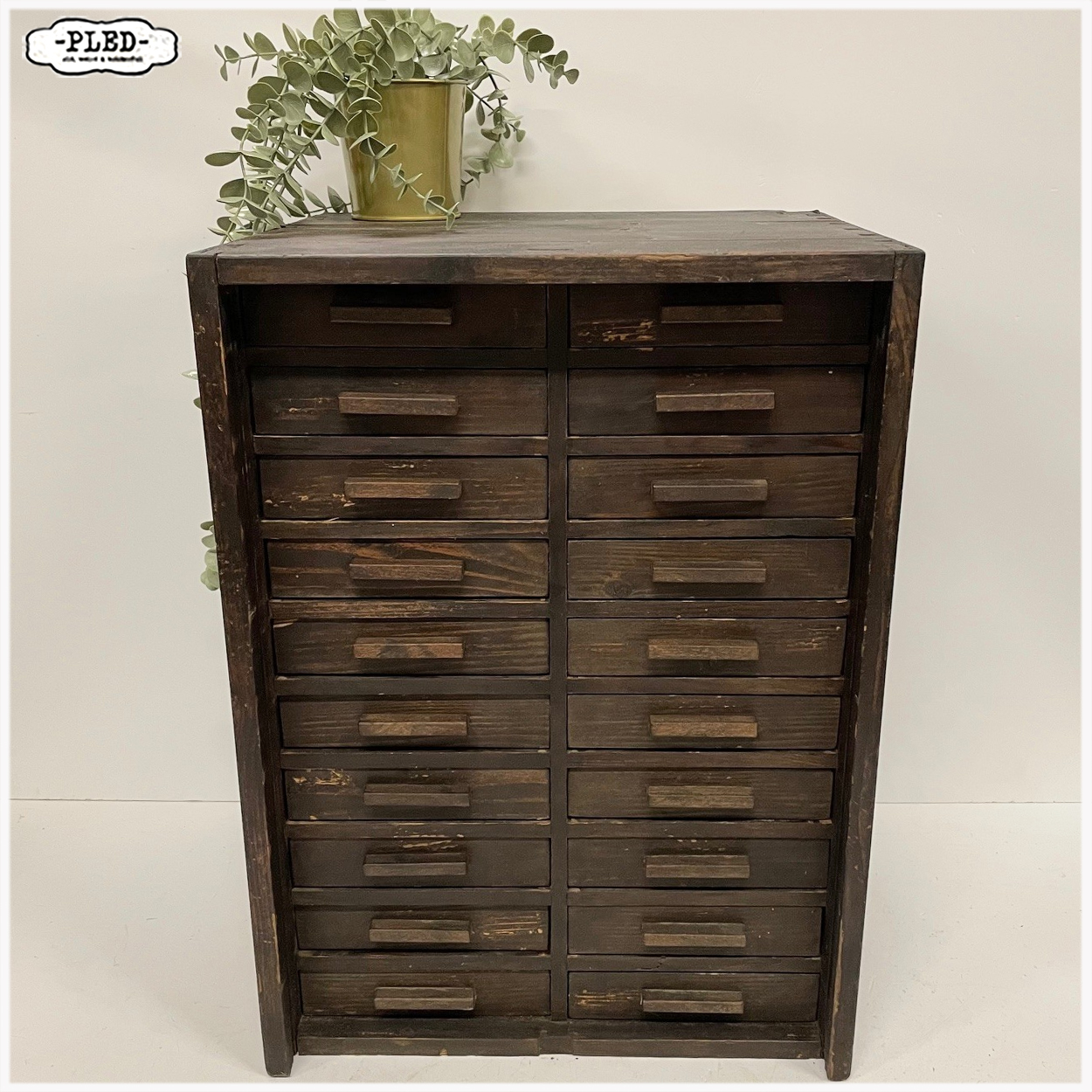 Oud horlogemakers kastje - Afbeelding 4