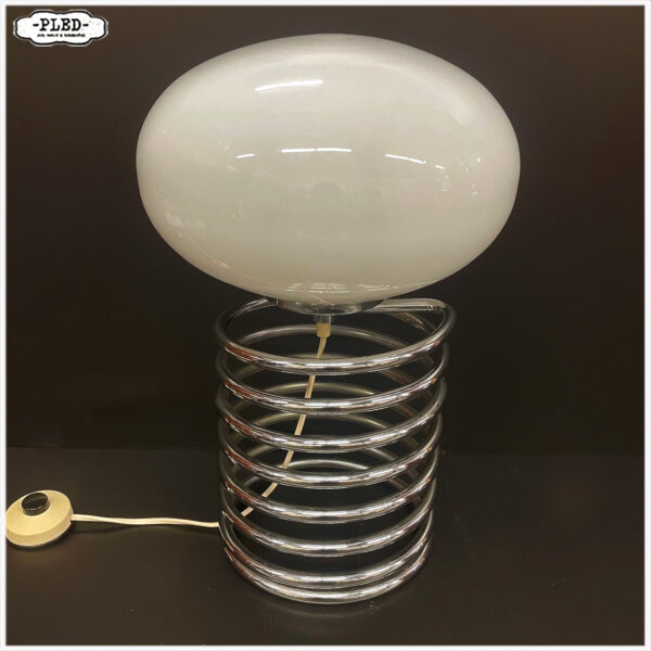 'Spring' tafellamp / vloerlamp, Honsel, jaren '70 - Afbeelding 3