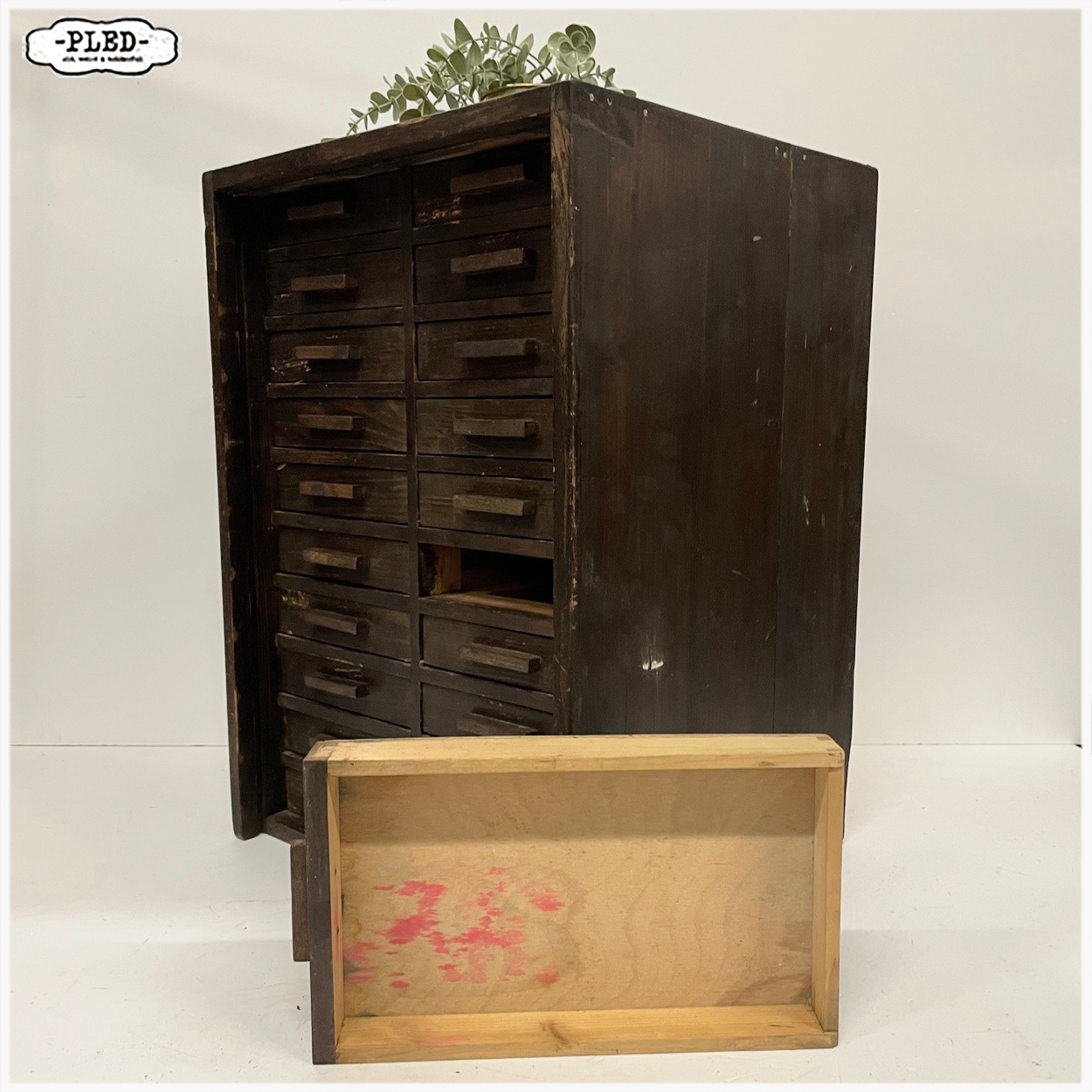 Oud horlogemakers kastje - Afbeelding 5