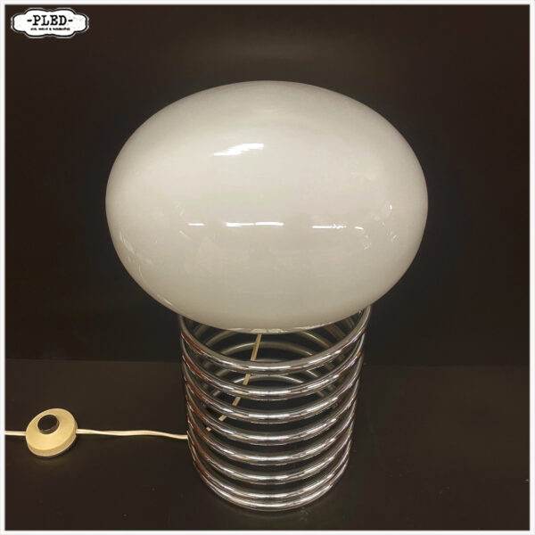 'Spring' tafellamp / vloerlamp, Honsel, jaren '70 - Afbeelding 4