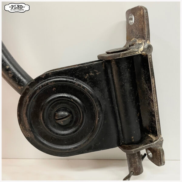 Oude Bauhaus schaarlamp, geëmailleerde kap, jaren '30 - Afbeelding 16