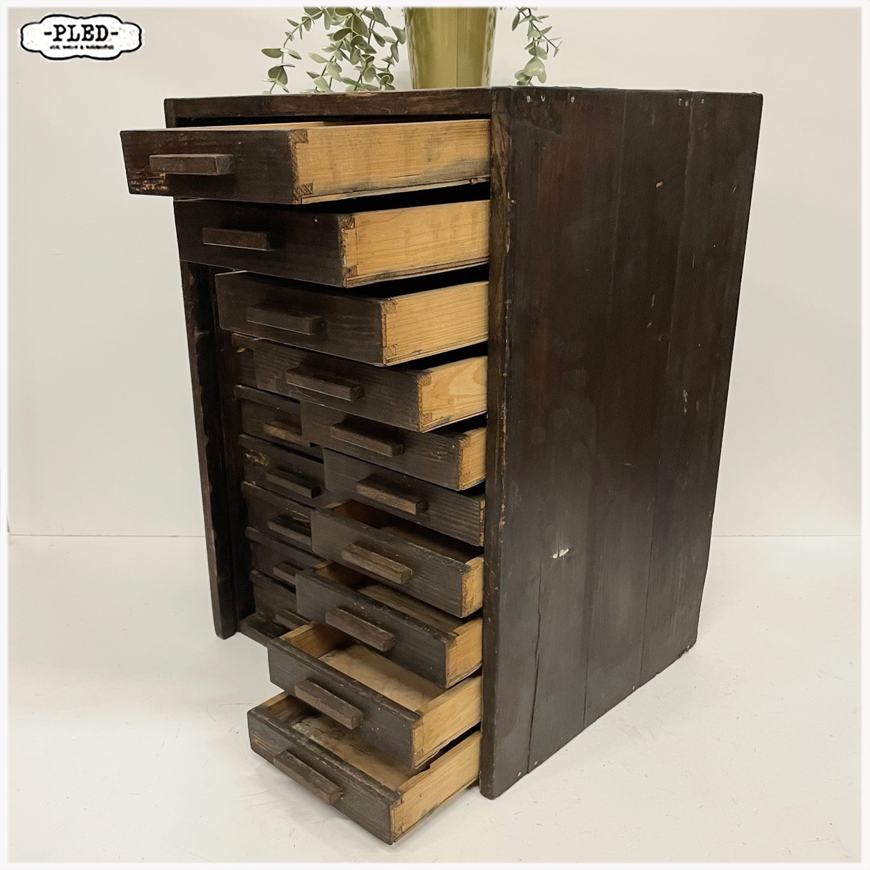 Oud horlogemakers kastje - Afbeelding 7