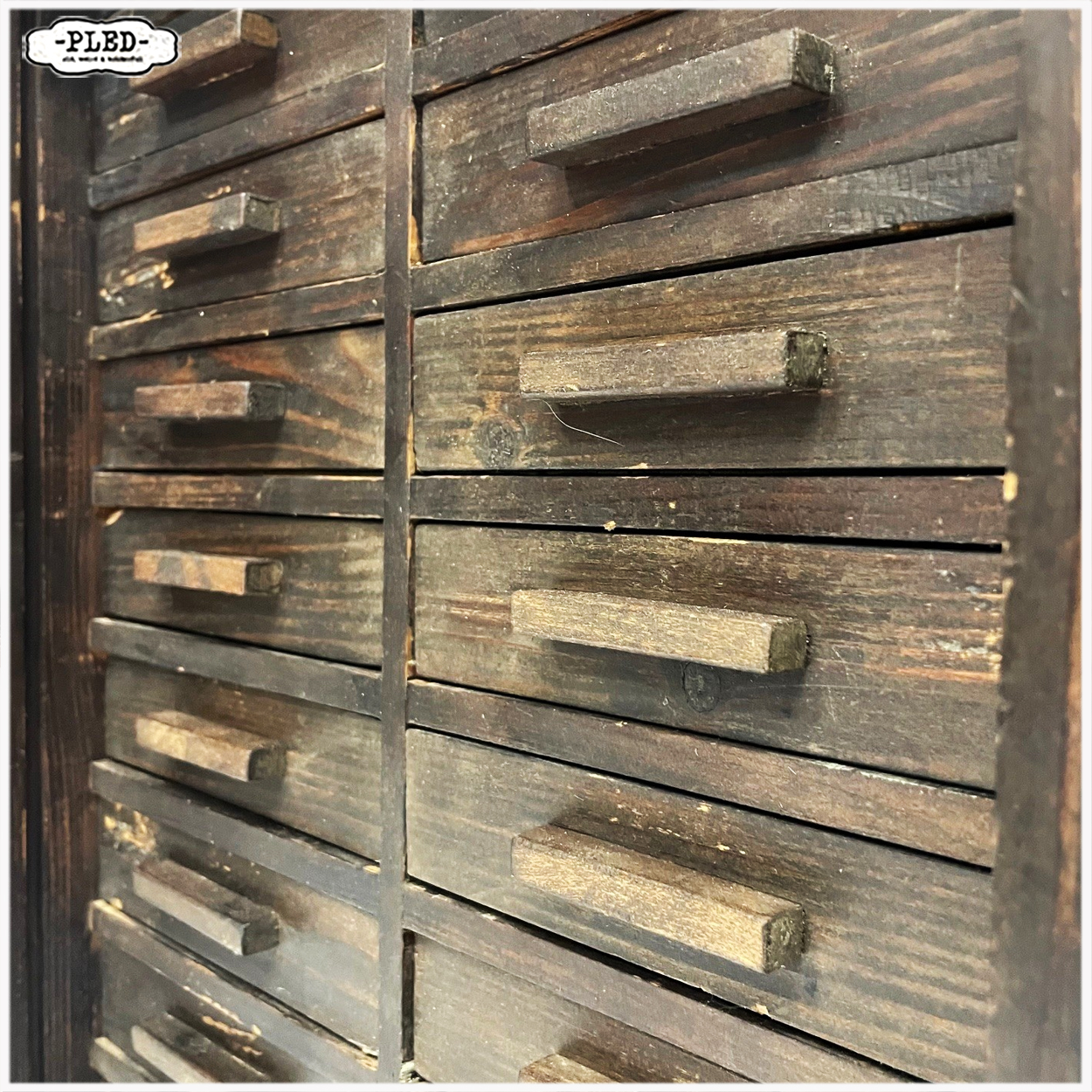 Oud horlogemakers kastje - Afbeelding 8