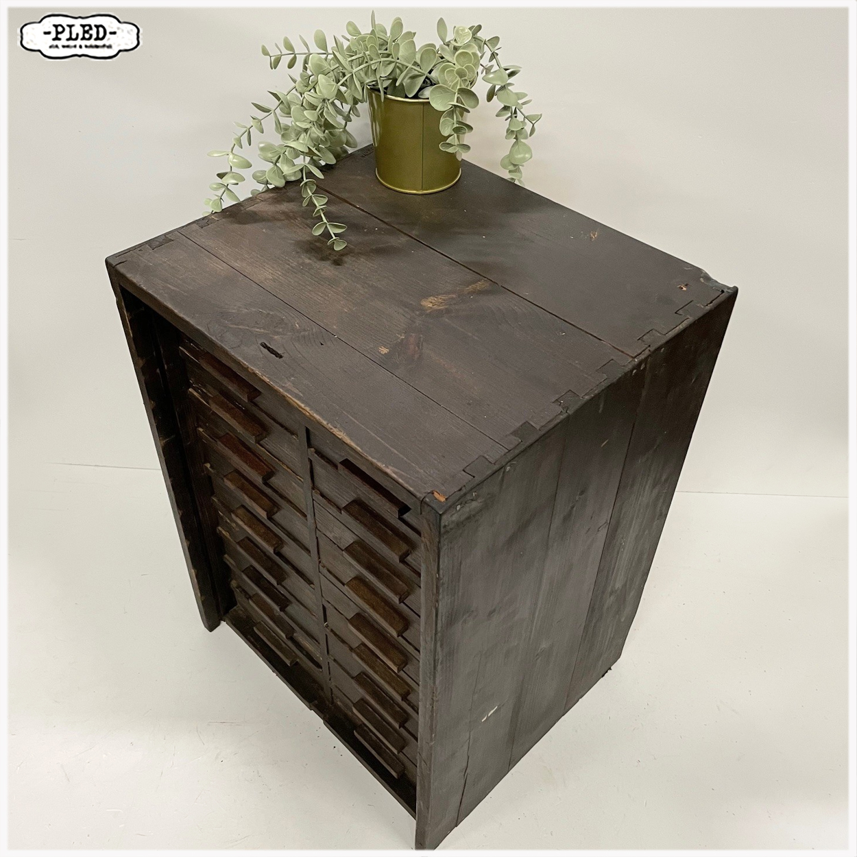 Oud horlogemakers kastje - Afbeelding 9