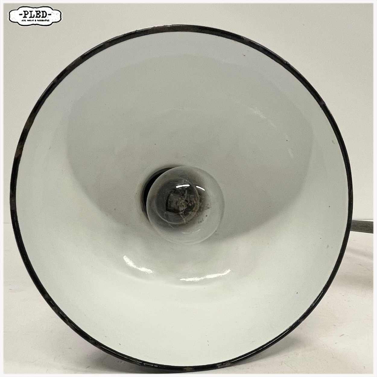 Oude industriële lamp van Ernst Rademacher - Afbeelding 15