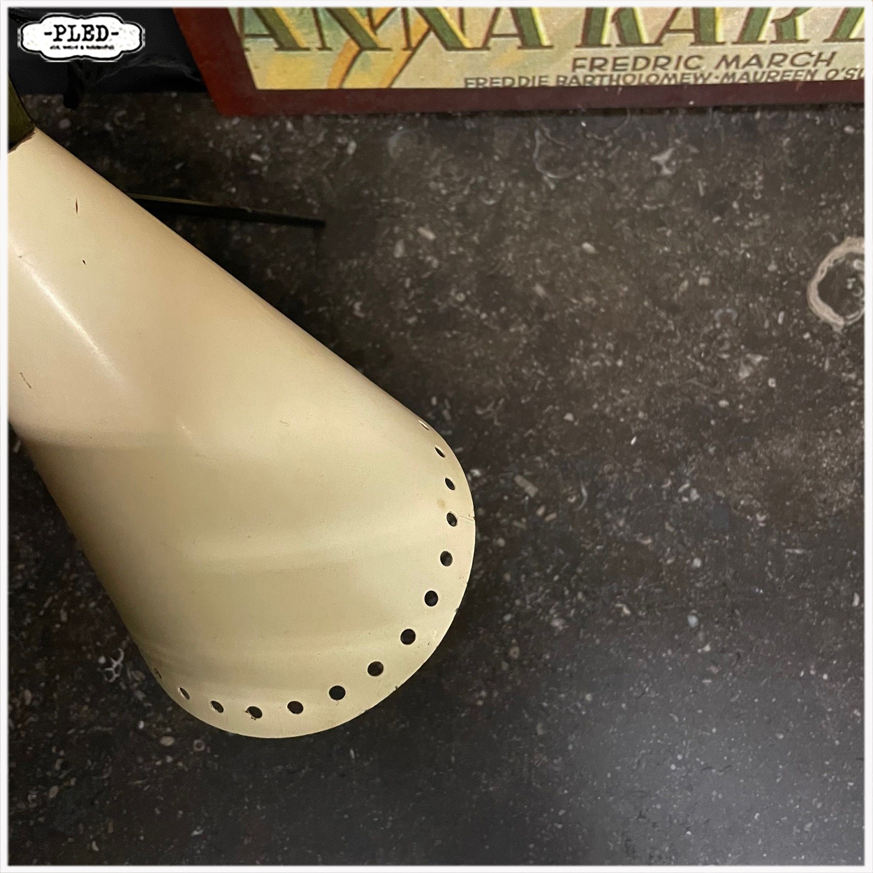 Vintage ladekast met Belgisch hardstenen blad - Afbeelding 13