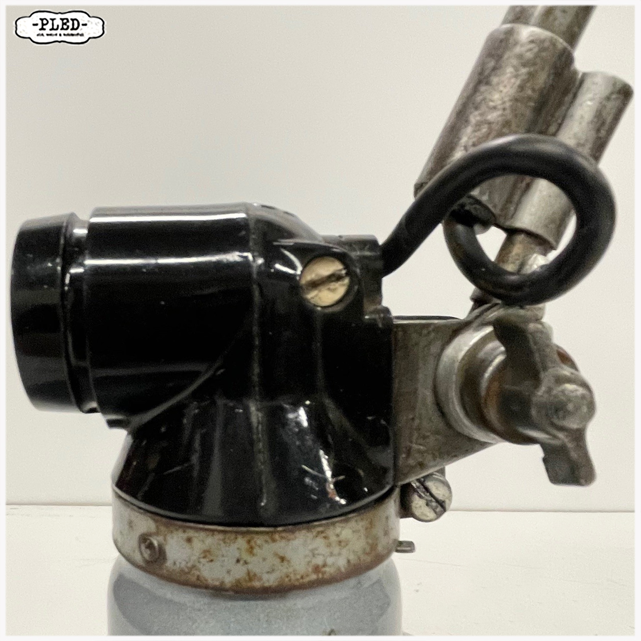 Oude industriële lamp van Ernst Rademacher - Afbeelding 17