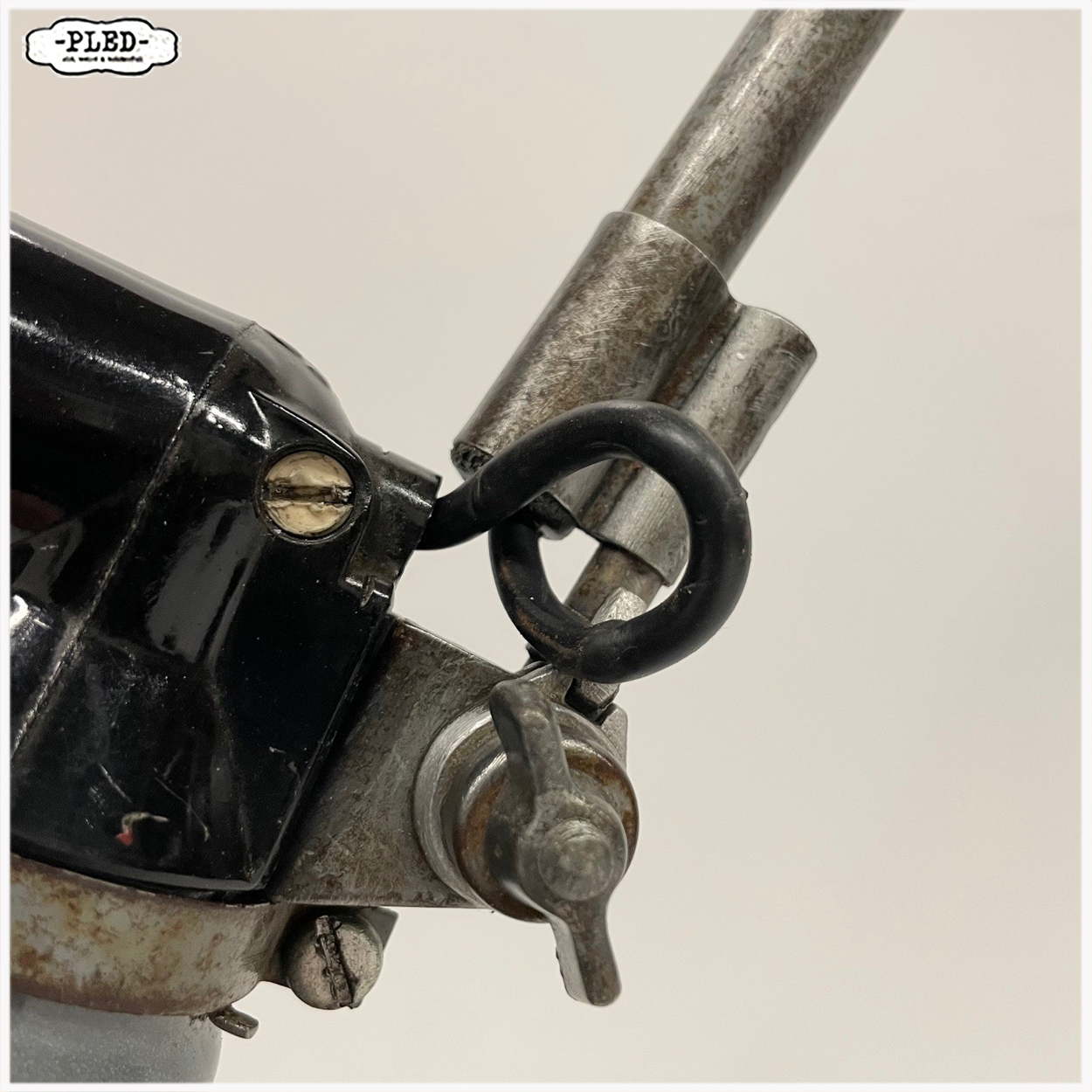 Oude industriële lamp van Ernst Rademacher - Afbeelding 18