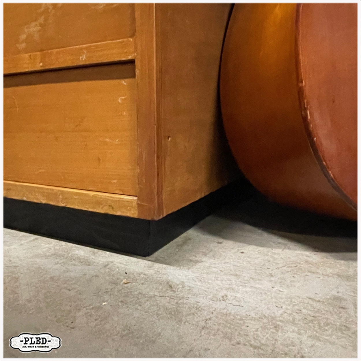 Vintage ladekast met Belgisch hardstenen blad - Afbeelding 8