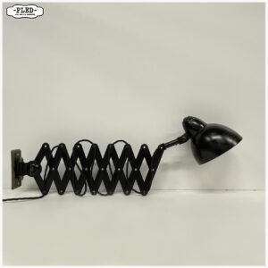 Oude, vooroorlogse schaarlamp van Böhme und Hennen, Bauhaus