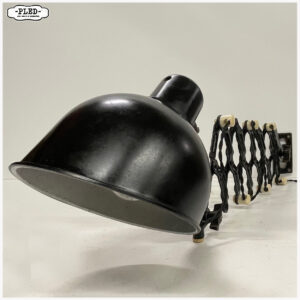 Industriele schaarlamp van REIF, Dresden, DDR