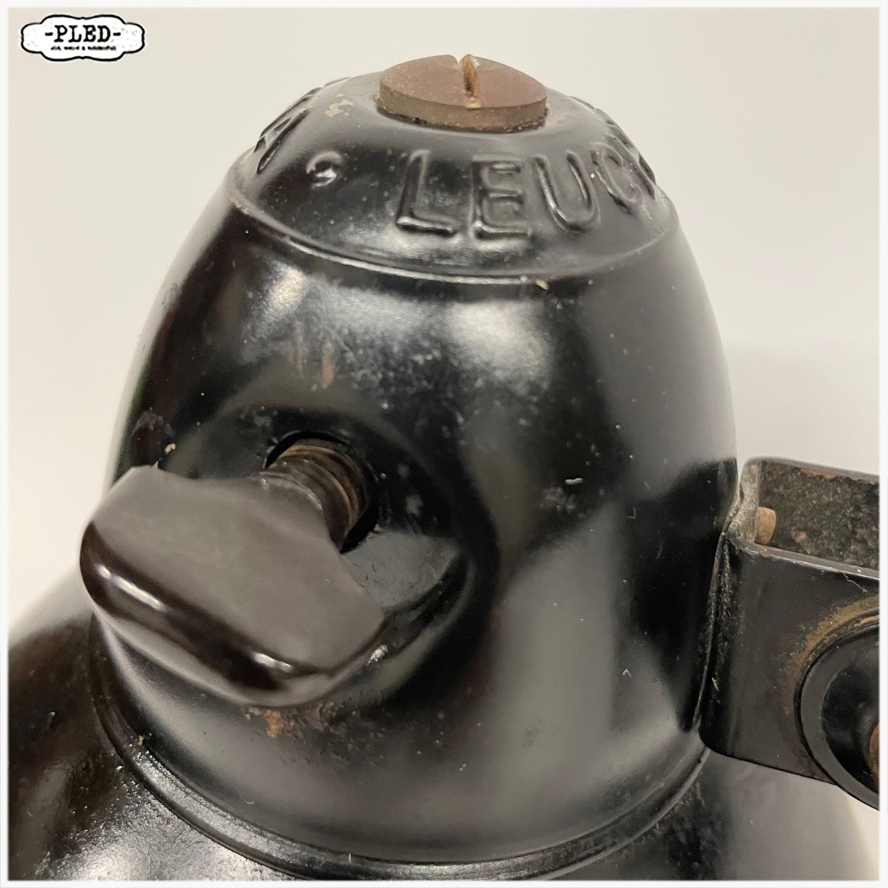 Oude, vooroorlogse schaarlamp van Böhme und Hennen, Bauhaus - Afbeelding 11