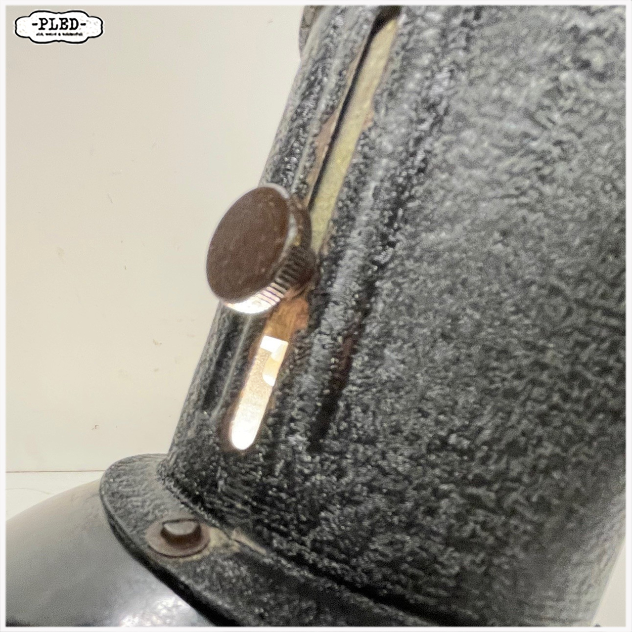 Industriele werkplaatslamp met geëmailleerde kap - Afbeelding 13