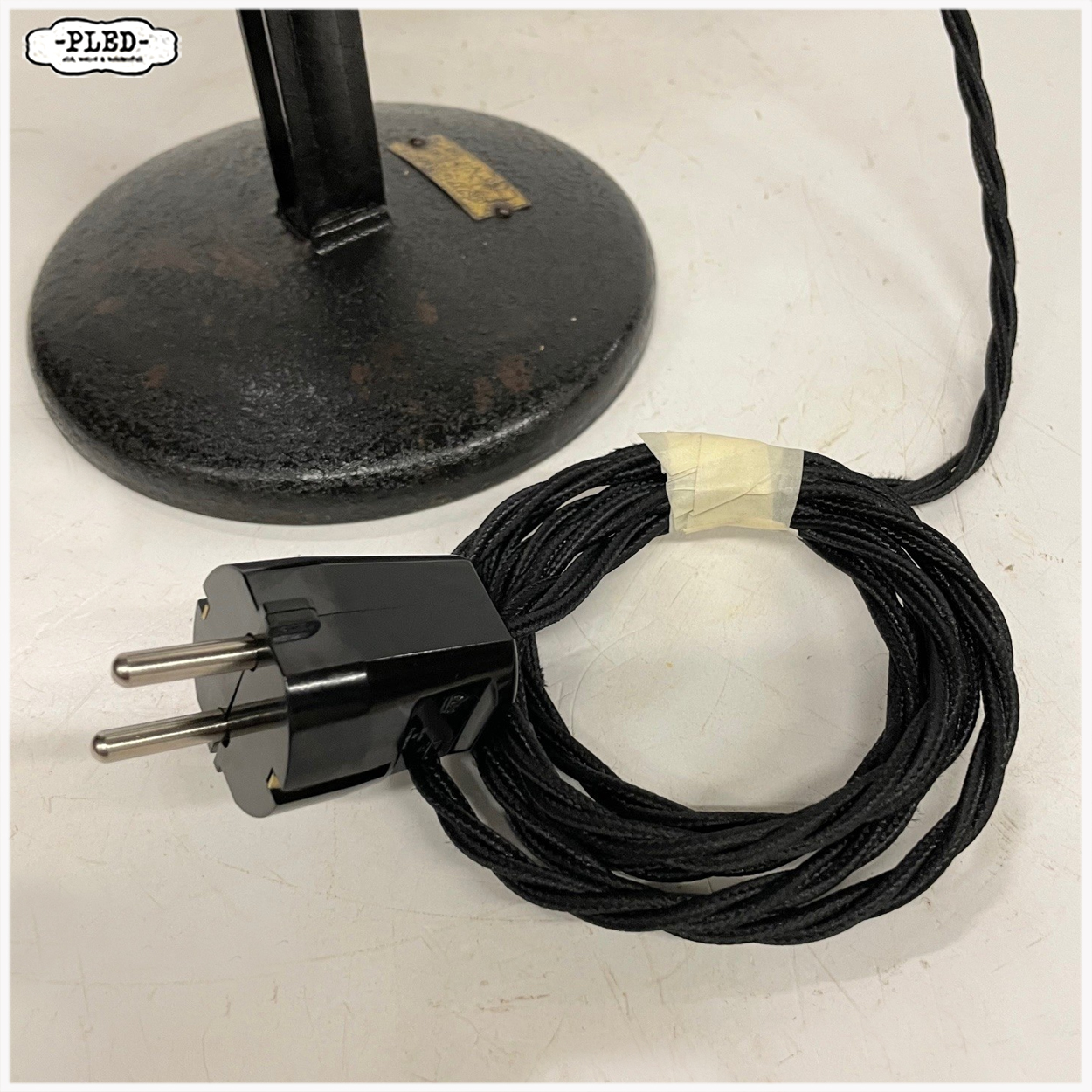 Industriele werkplaatslamp met geëmailleerde kap - Afbeelding 15