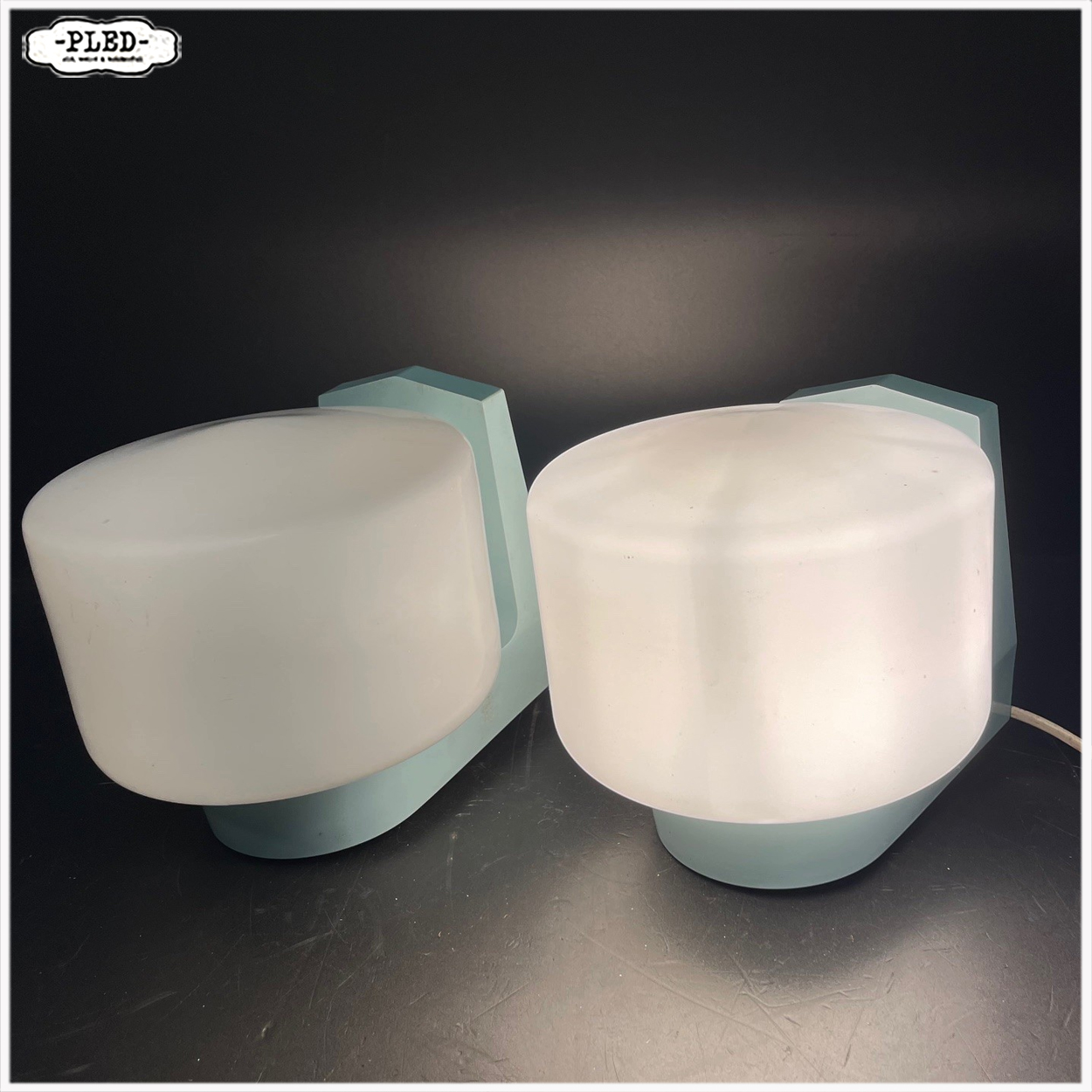 Twee vintage wandlampen van Nordisk Solar / Svend Middelboe, Denemarken