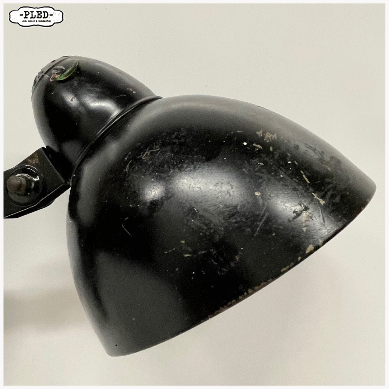 Oude, vooroorlogse schaarlamp van Böhme und Hennen, Bauhaus - Afbeelding 9