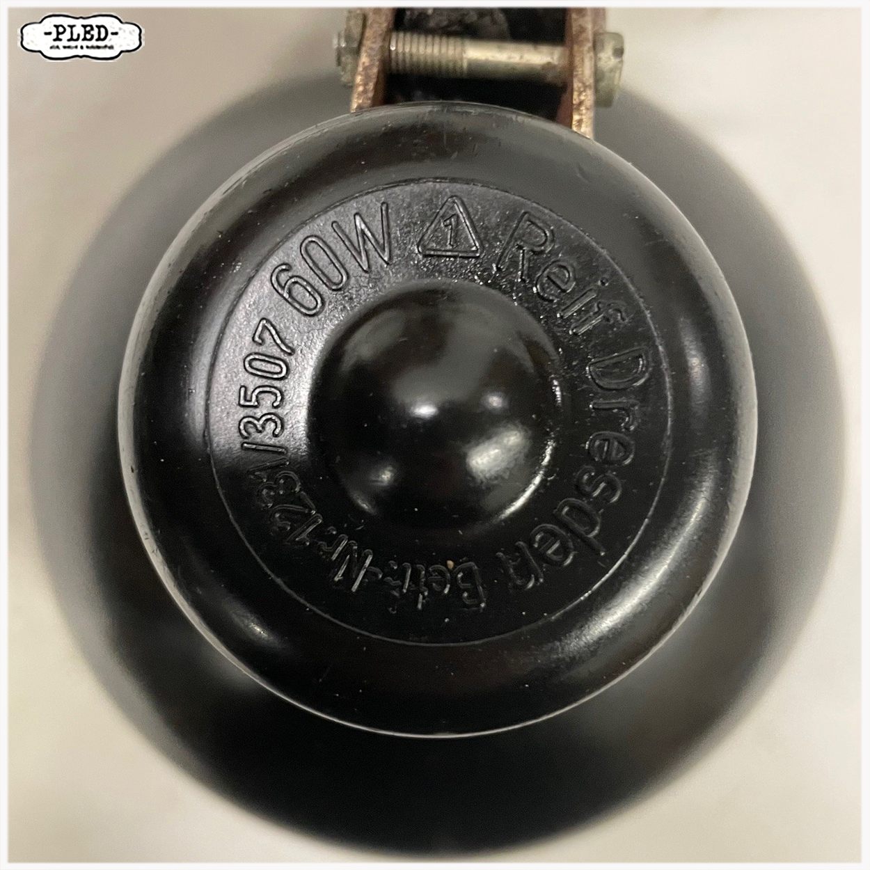 Industriele schaarlamp van REIF, Dresden, DDR - Afbeelding 11