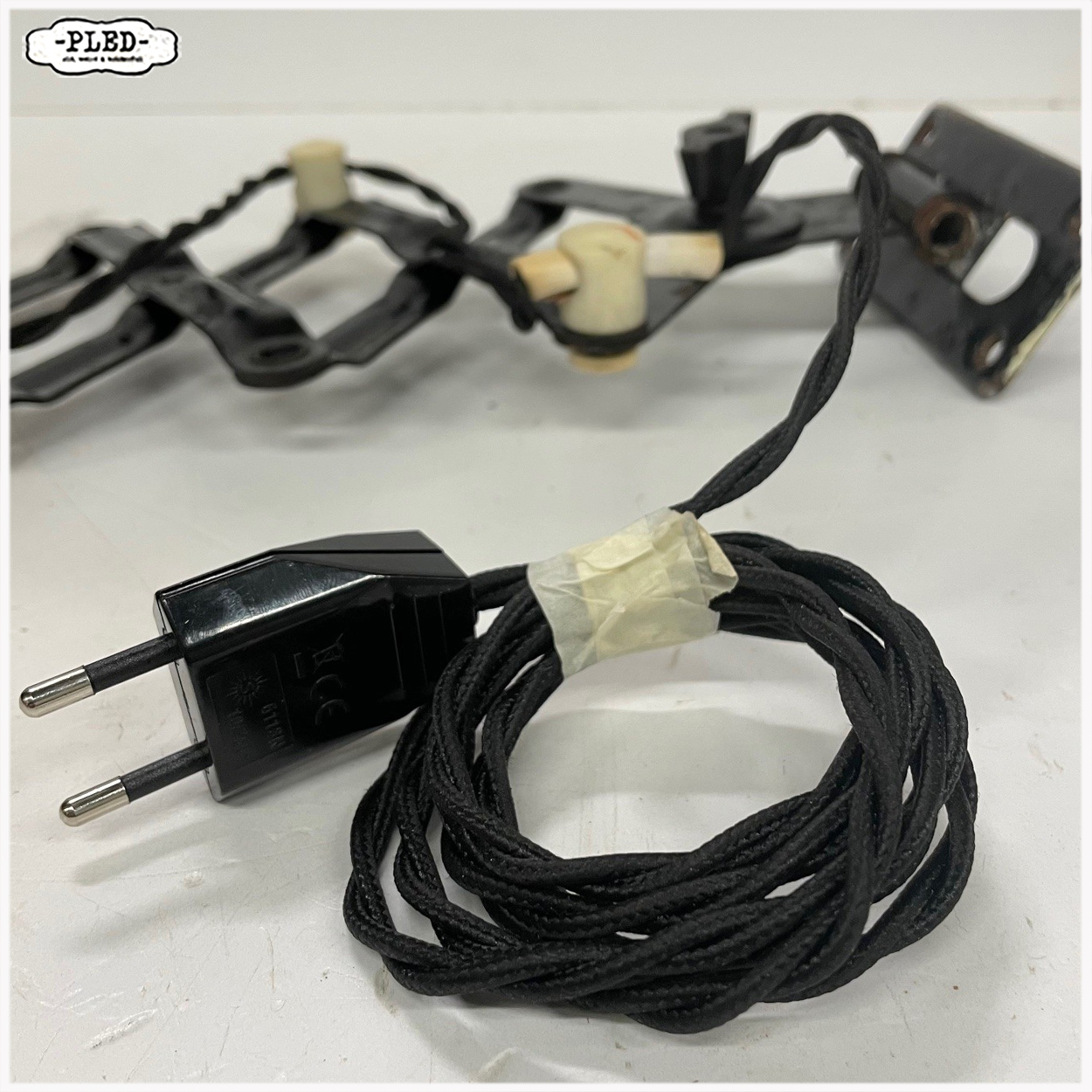 Industriele schaarlamp van REIF, Dresden, DDR - Afbeelding 15