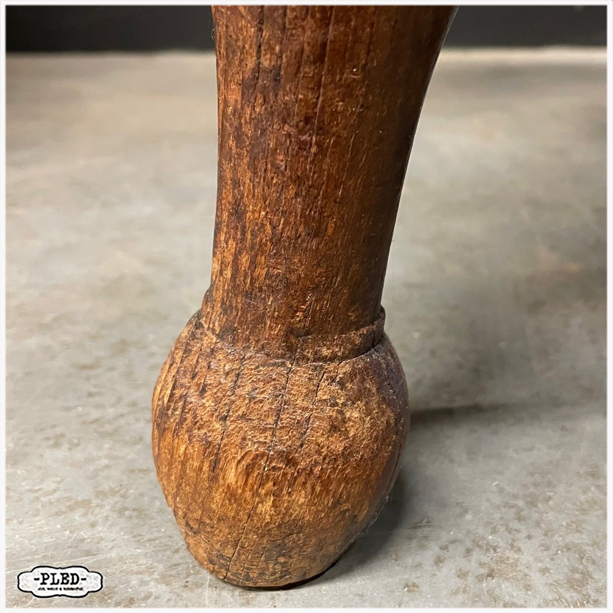 Antieke Engelse captain chair - Afbeelding 12