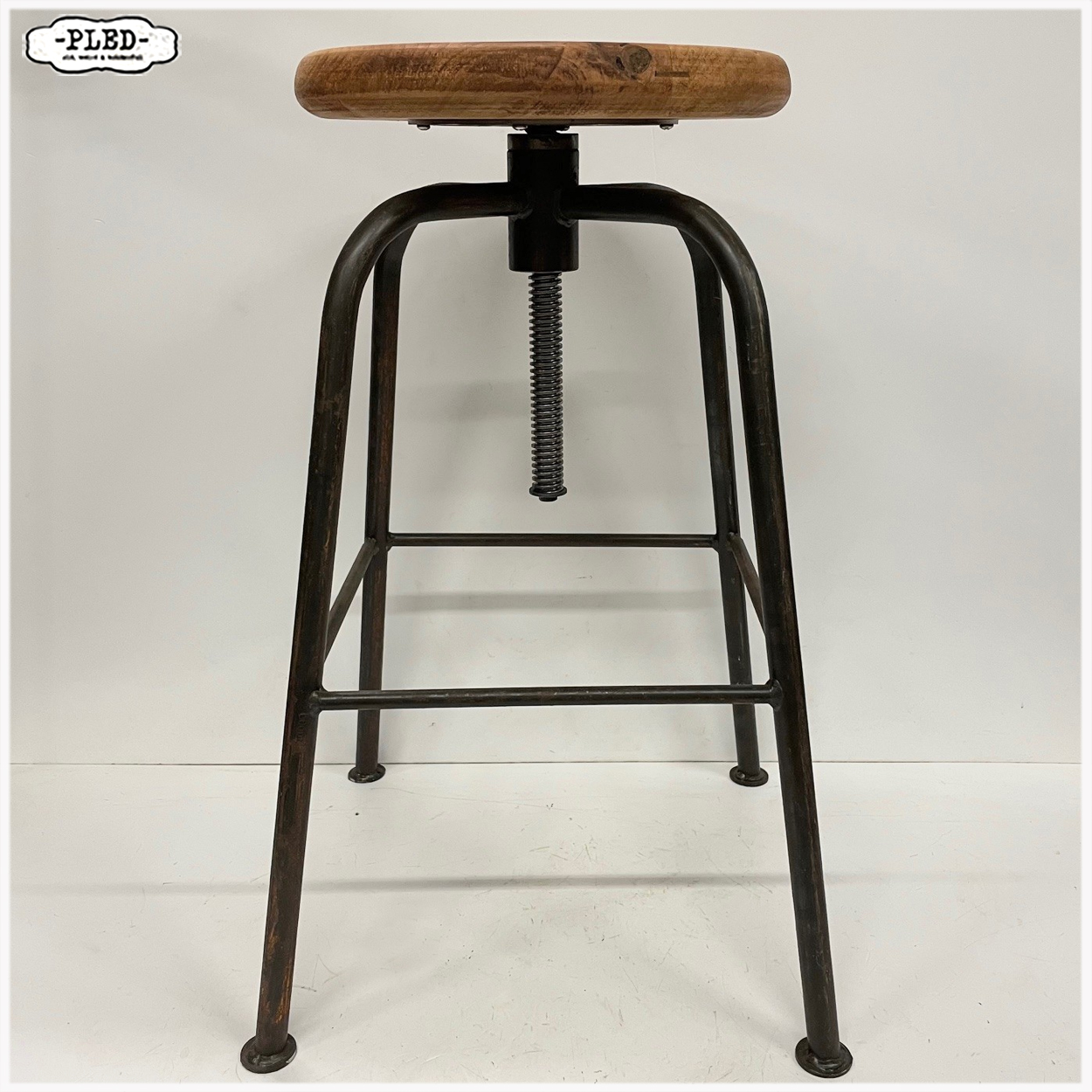 Robuuste (bar)krukken met draaispindel - Afbeelding 12