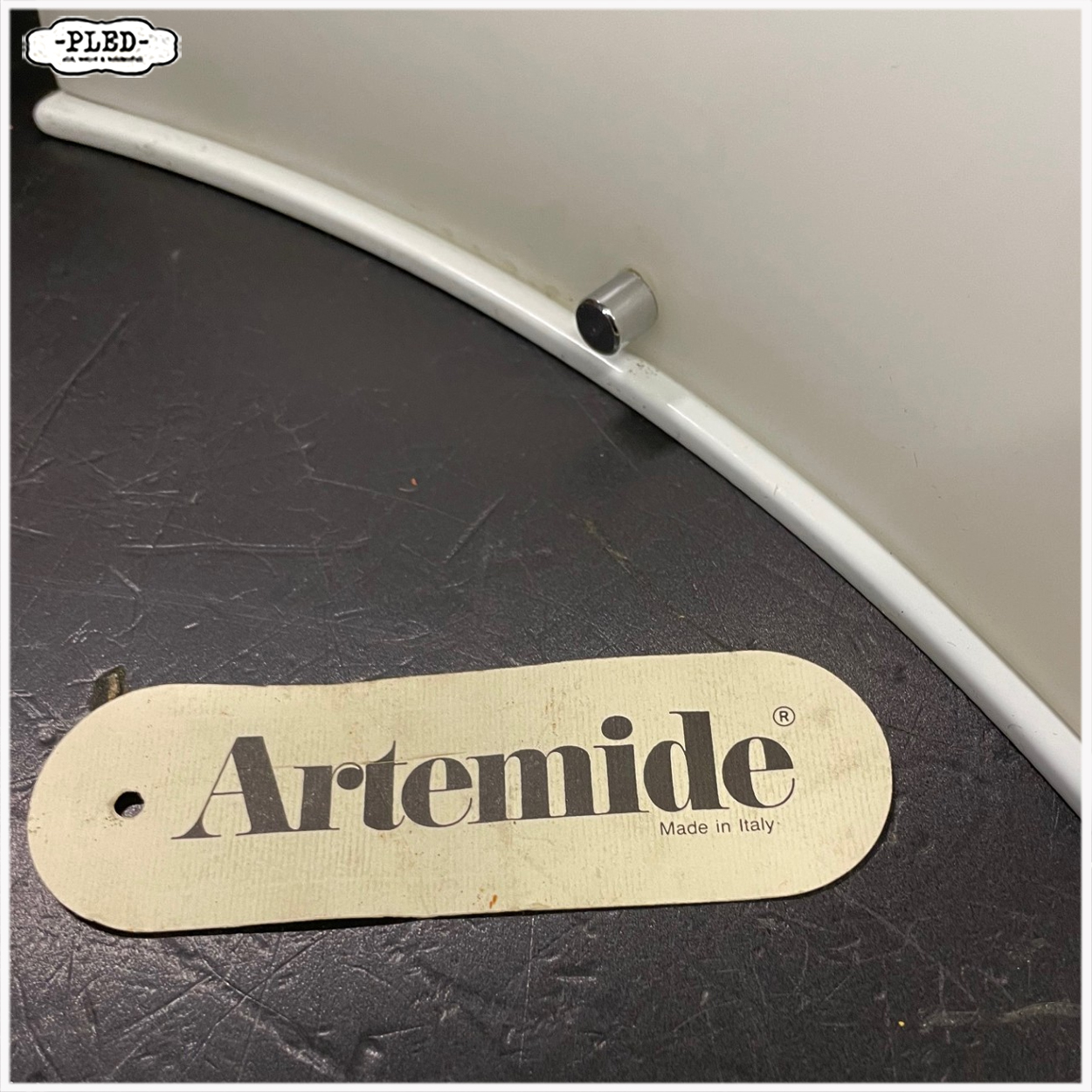 Vintage VeArt Fama wandlamp, geëtst glas, Italië - Afbeelding 9