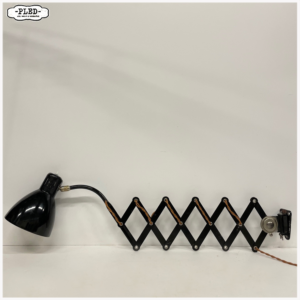 Vintage Erpé schaarlamp - Afbeelding 4