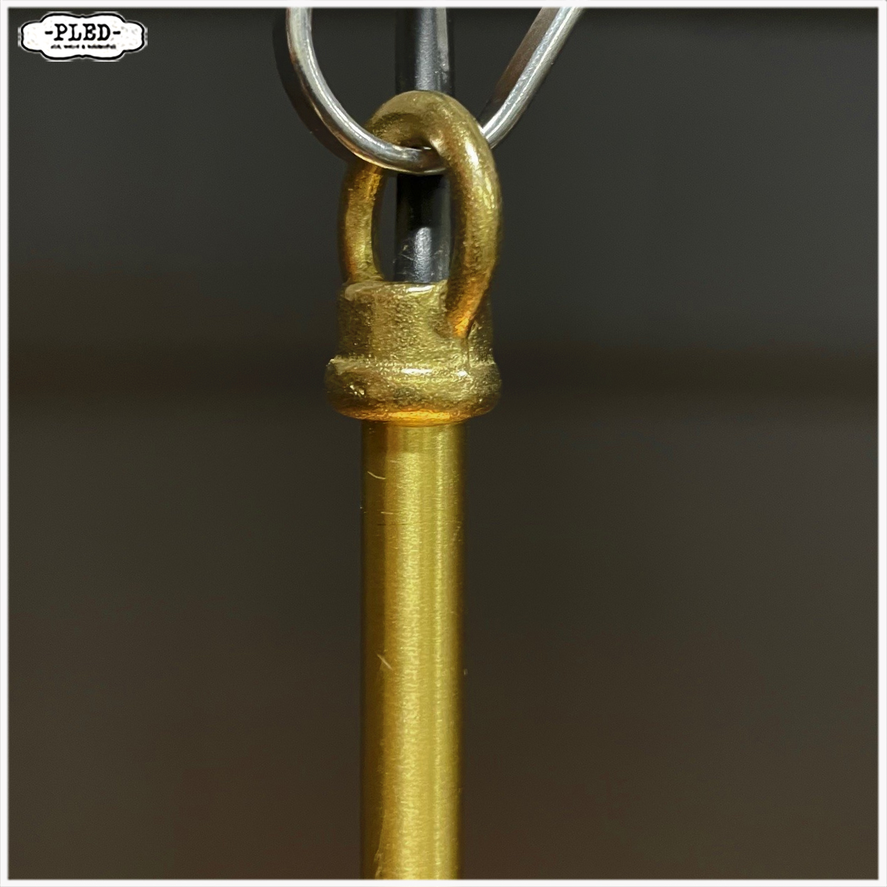 Prachtige, grote opaline pendellamp, Bohemen 1960s - Afbeelding 12