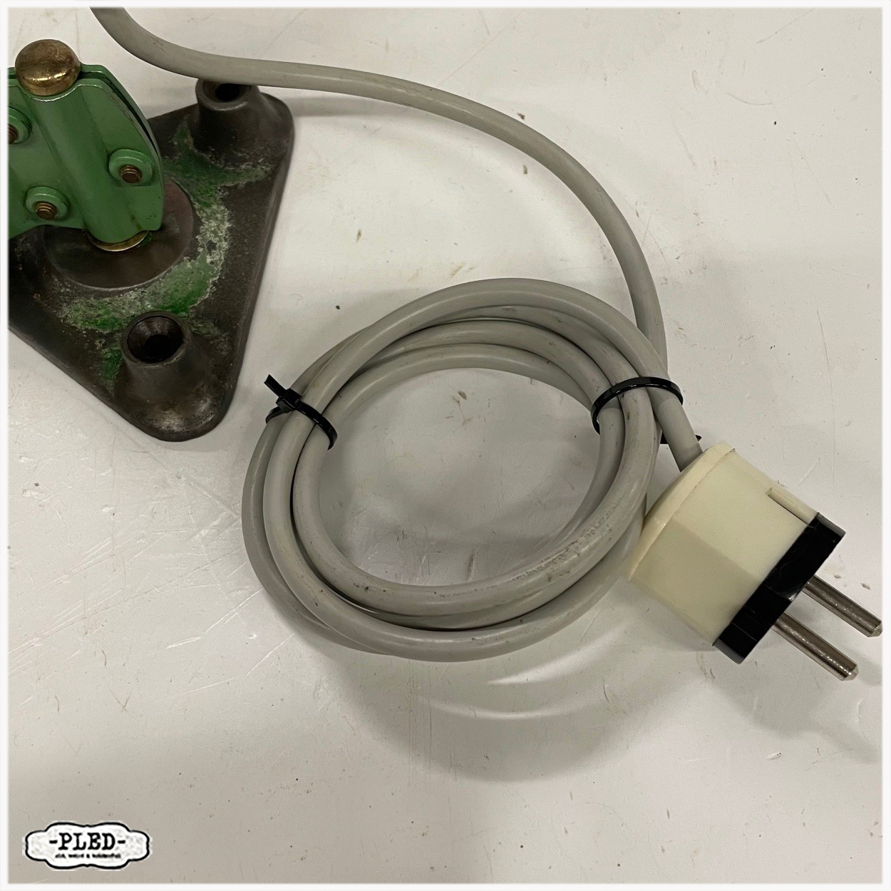 Industriele Midgard lamp – DDR, jaren 50/60, Curt Fischer - Afbeelding 16