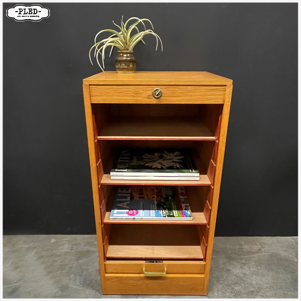 Vintage roldeurkastje - Afbeelding 3