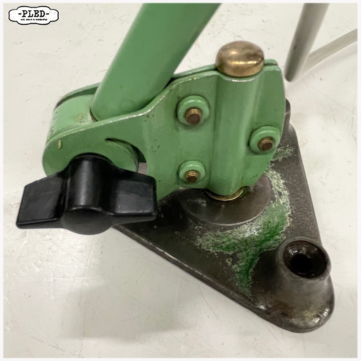 Industriele Midgard lamp – DDR, jaren 50/60, Curt Fischer - Afbeelding 17