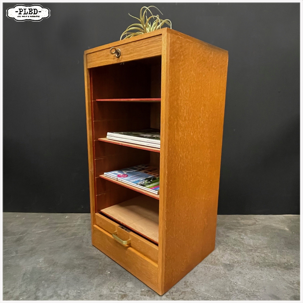 Vintage roldeurkastje - Afbeelding 4